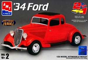 ford coupe 1934 kits plastic rod street amt modelroundup fs cars scale models sold