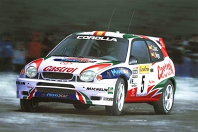 Toyota corolla wrc parts