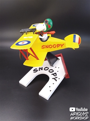 Snoopy and his Sopwith Camel with Motor (fs)