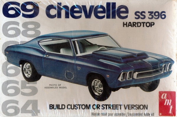 69 chevelle model car kit