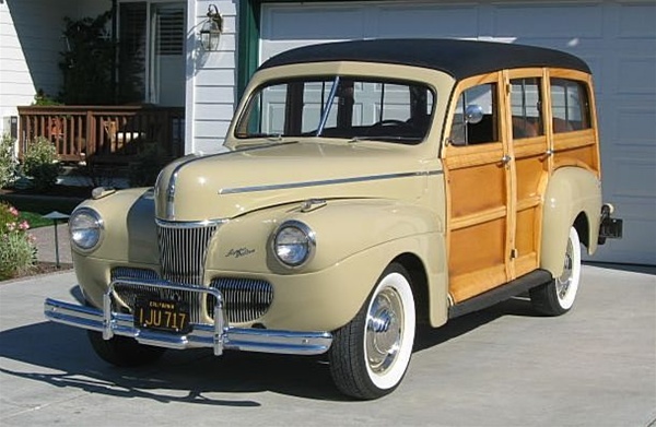 1941 Ford woody automobile #9