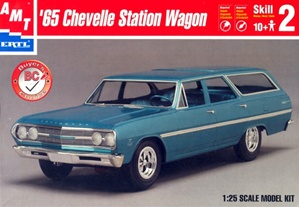 1965 Chevelle Station Wagon 4 'n 1 Stock, Custom, Drag, Crew Car (1/25 ...