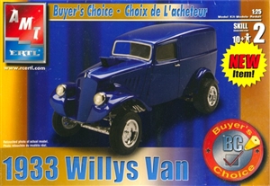 1933 Willys Panel Van Gasser "Yellow Fever"  (1/25)  (fs)