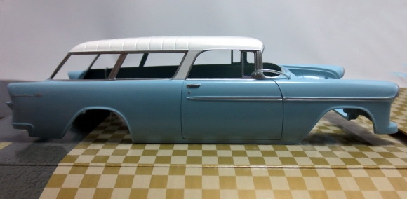 amt 1955 chevy nomad