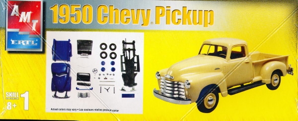 1950 Chevrolet 3100 Pickup Snap Kit (1/25) (fs)