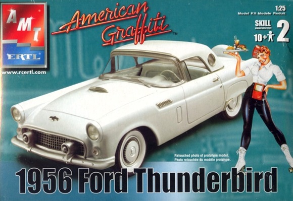 1956 Ford thunderbird american graffiti #4