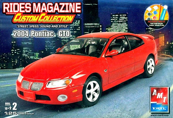 2004 Pontiac GTO Rides Magazine Custom Collection (1/25) (fs)