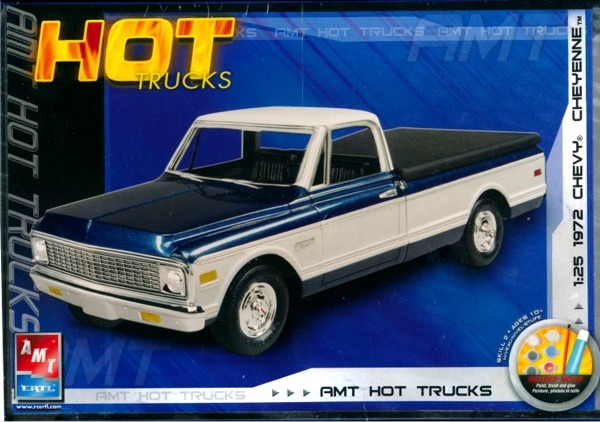 amt 1972 chevy fleetside pickup