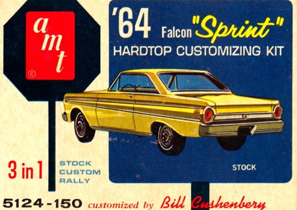 1964 Ford falcon model kit #8