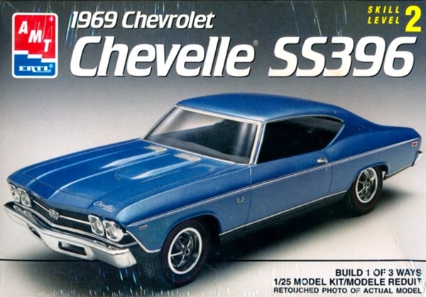 1969 chevelle ss diecast model
