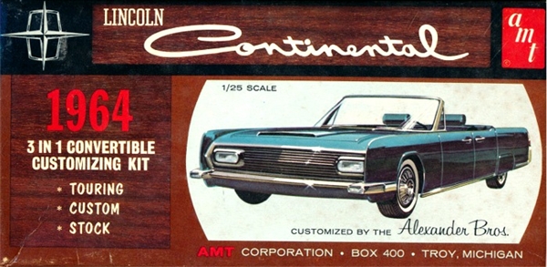 lincoln continental model kit