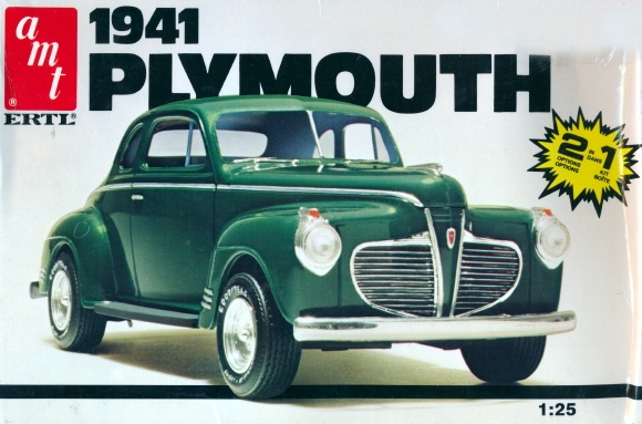 1941 Plymouth Coupe Car Model Kit