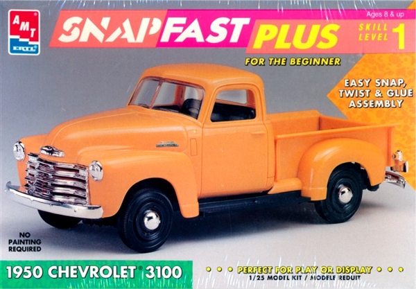 1950 Chevrolet 3100 Pickup Snap Kit (1/25) (fs)