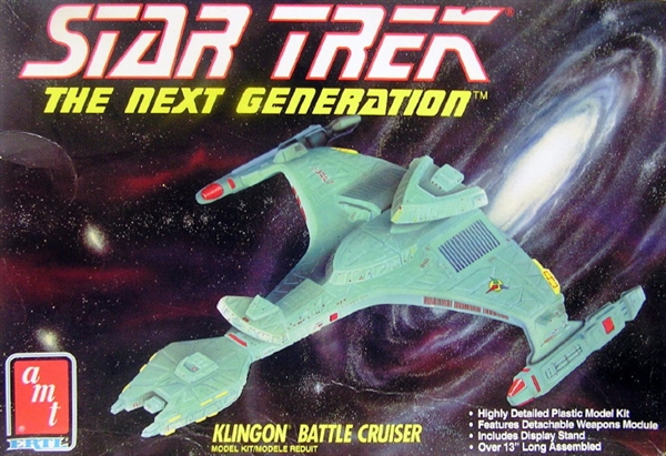 Star Trek 'The Next Generation' Klingon Battle Cruiser (fs)