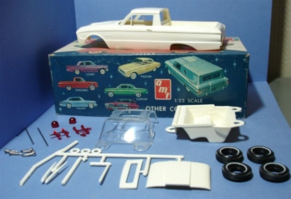 1961 Ford falcon model kit #7