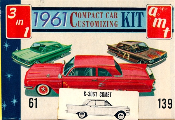 1961 mercury comet 2 door sedan 3 n 1 stock custom or competition 1 25 1961 mercury comet 2 door sedan 3 n 1 stock custom or competition 1 25