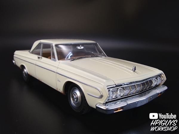 1964 Plymouth Belvedere with Slant 6 Engine (1/25) (fs)