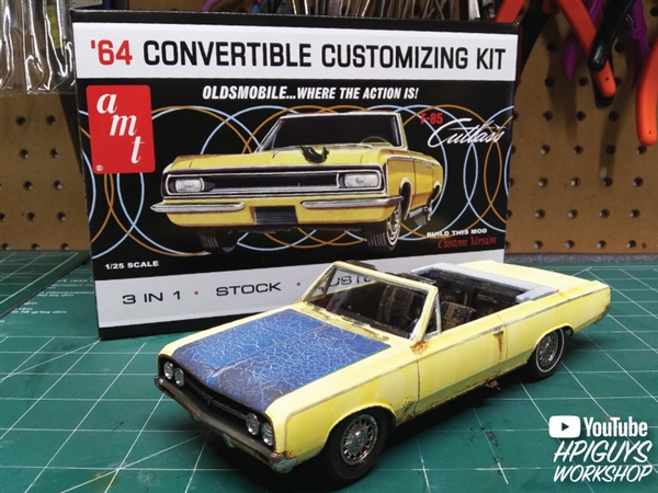 amt 1964 olds cutlass f85 convertible