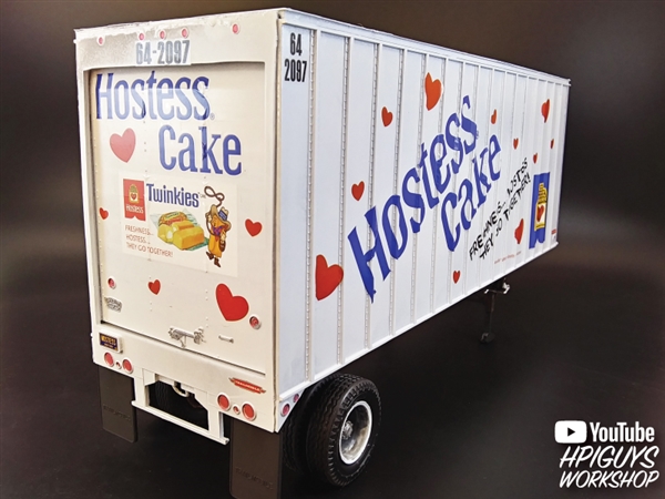 Ford C900 Hostess Truck with Trailer (1/25) (fs)