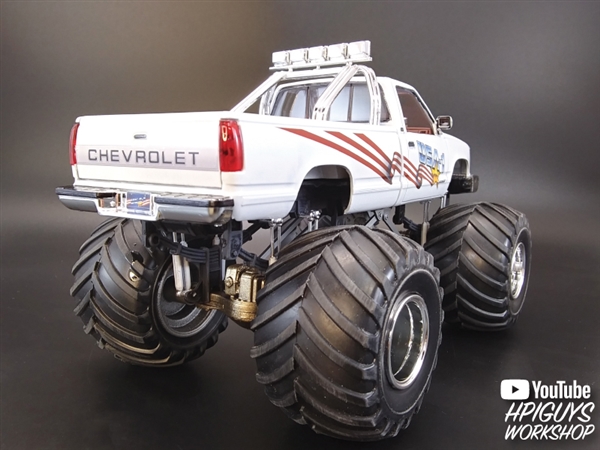 USA-1 Chevy Silverado Monster Truck (1/25) (fs)