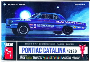 1962 Pontiac Catalina 421 (2 'n 1)  Custom, or  Arnie Beswick Pro-Stock Racer (1/25) (fs)
