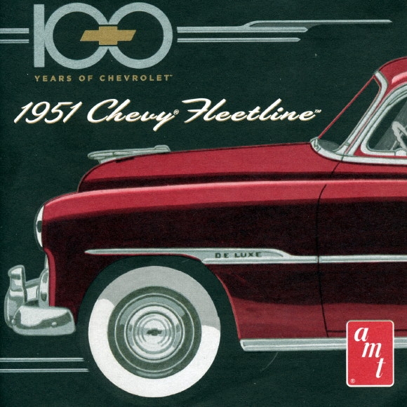 1951 chevy model kit