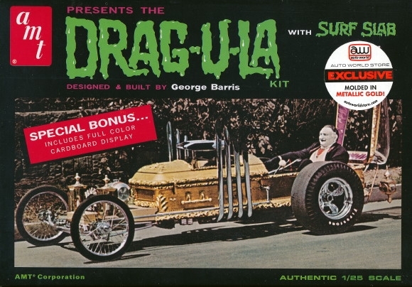 munsters dragula diecast car