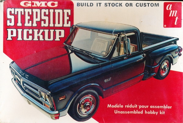 1972 chevy truck plastic model kit