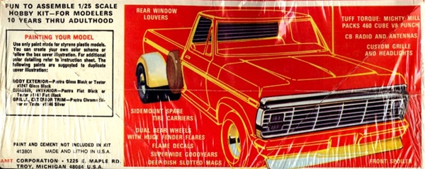 1977 Ford Custom Pickup "Tuff Truk" Dually (1/25) (rsi) See More Info