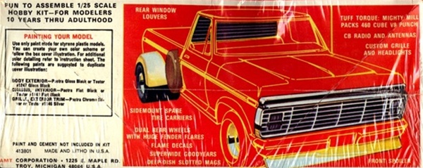 1977 Ford Custom Pickup "Tuff Truk" Dually (1/25) (See More Info)