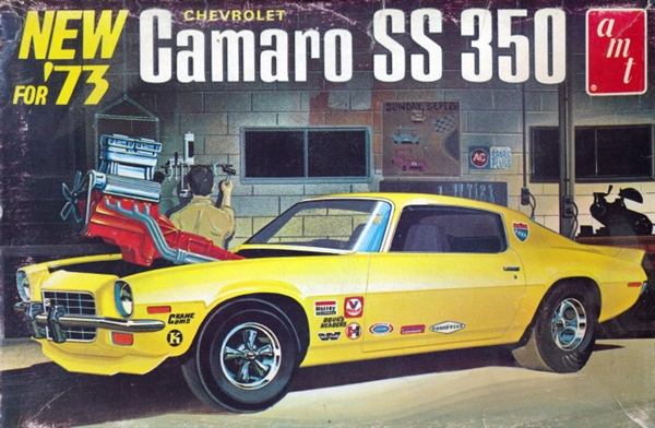 1973 Chevy Camaro SS 350 (3 'n 1) Stock, Custom, Drag (1/25)