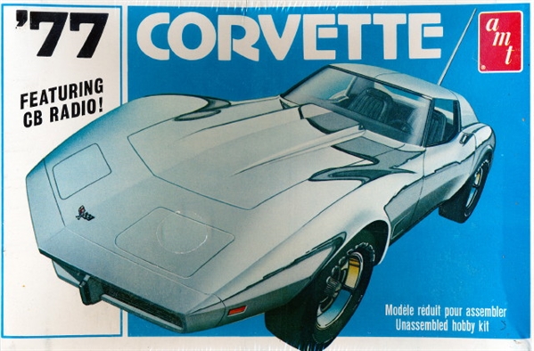 1977 corvette diecast model