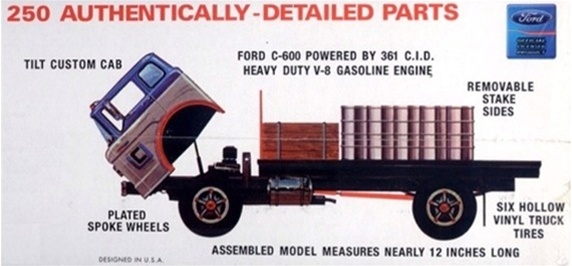 Amt ford c600 stake truck #6