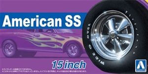 American SS 15 Inch Tire and Wheel Set