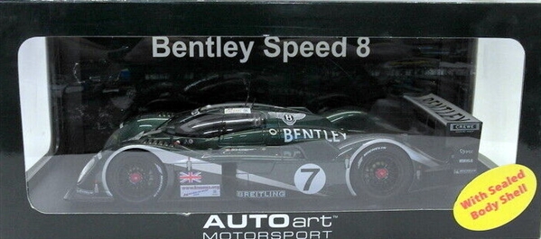 2003 Bentley Speed 8 #7 'Le Mans Winner' (1/18) (fs)