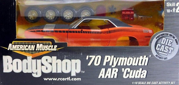 1970 Plymouth AAR 'Cuda 'BodyShop American Muscle' Diecast Kit (1