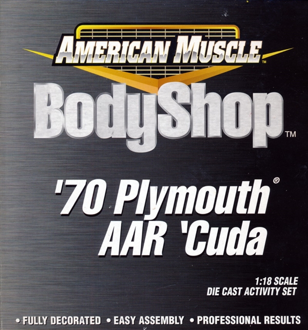 1970 Plymouth AAR 'Cuda 'BodyShop American Muscle' Diecast Kit (1