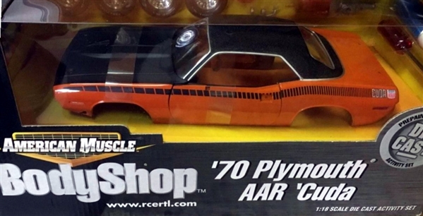 1970 Plymouth AAR 'Cuda 'BodyShop American Muscle' Diecast Kit (1