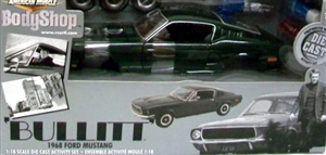 1968 Ford Mustang Bullitt 'BodyShop American Muscle' Diecast Kit 