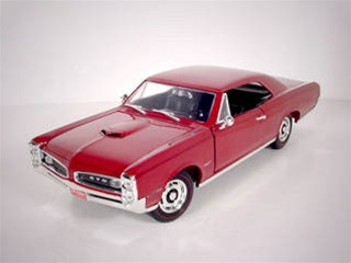 1966 pontiac gto diecast model