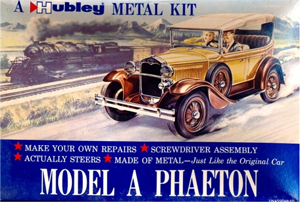 hubley metal kit model a phaeton