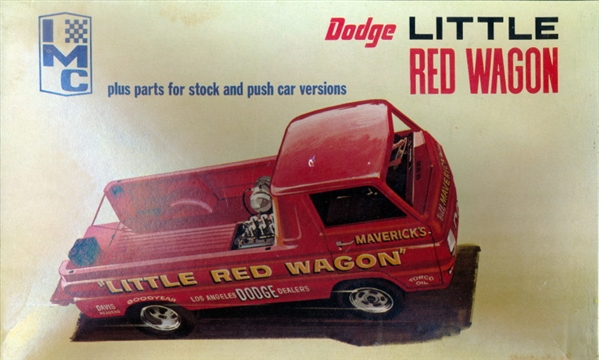 1965 Dodge A-100 Pickup 'Little Red Wagon' (1/25) (fs) MINT