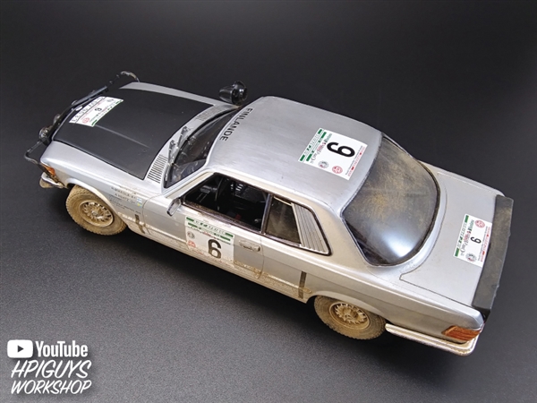 Mercedes Benz 450SLC Rallye Bandama 1979 (1/24) (fs)