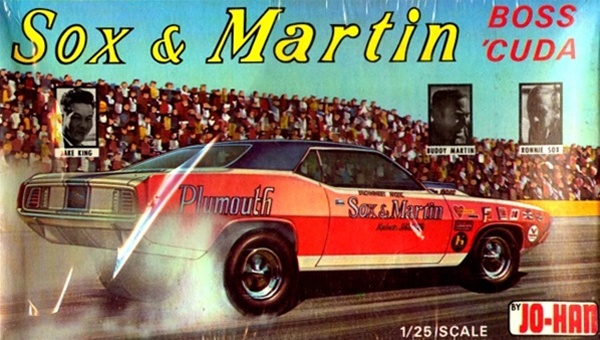 1970 Sox & Martin Plymouth Barracuda Pro Stock (1/25)