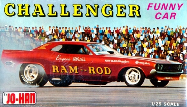 1970 Dodge Challenger 'Ram Rod' Funny Car (1/25)