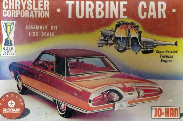 Chrysler Turbine Car (1/25) (See 