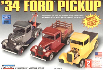 1934 Ford Pickup (3 'n 1) (1/25) (fs)