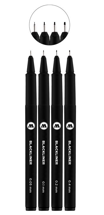 Molotow Blackliner Pen Sets