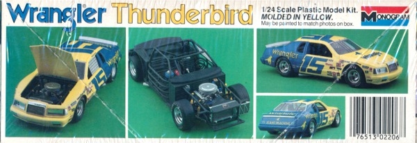 1983 Ford Thunderbird #15 Dale Earnhardt 'Wrangler' Grand National Race Car  (1/24) (fs)