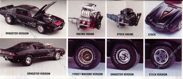 1978 Chevy Camaro 'Midnight Z' Street Machine (3 'n 1) Stock, Street or  Drag (1/24) (fs)